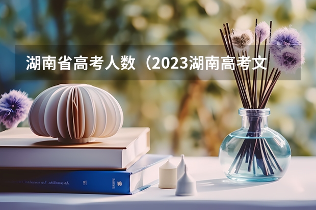 湖南省高考人数（2023湖南高考文科人数）