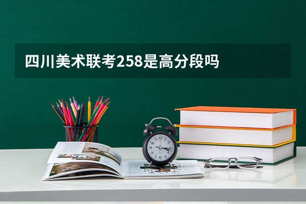 四川美术联考258是高分段吗