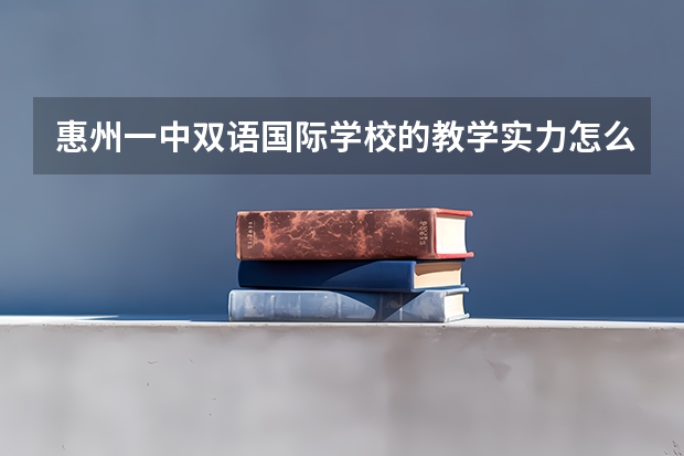 惠州一中双语国际学校的教学实力怎么样？