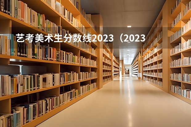艺考美术生分数线2023（2023音乐艺考分数线）
