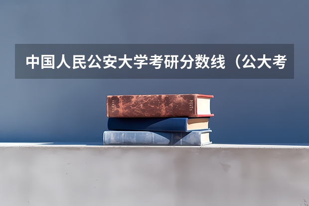 中国人民公安大学考研分数线（公大考研分数线）