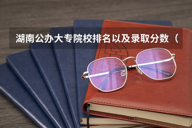 湖南公办大专院校排名以及录取分数（广东大学录取分数线排名）