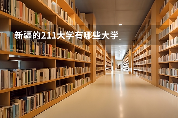 新疆的211大学有哪些大学