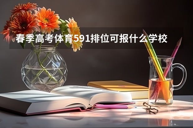 春季高考体育591排位可报什么学校