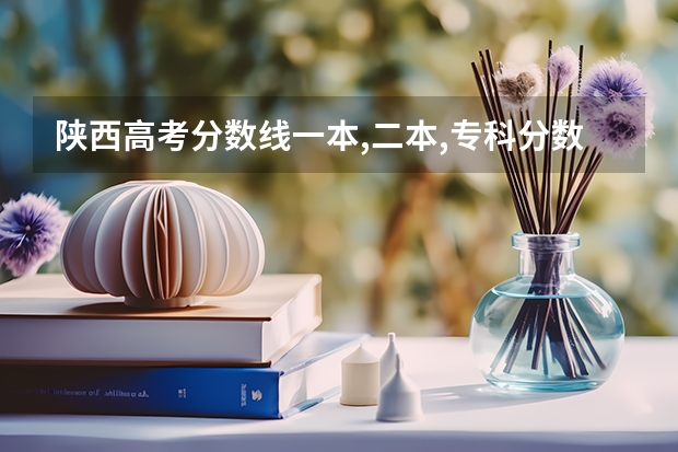 陕西高考分数线一本,二本,专科分数线是多少？