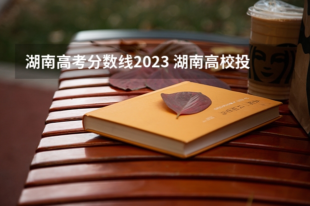 湖南高考分数线2023 湖南高校投档线