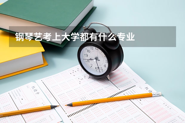 钢琴艺考上大学都有什么专业