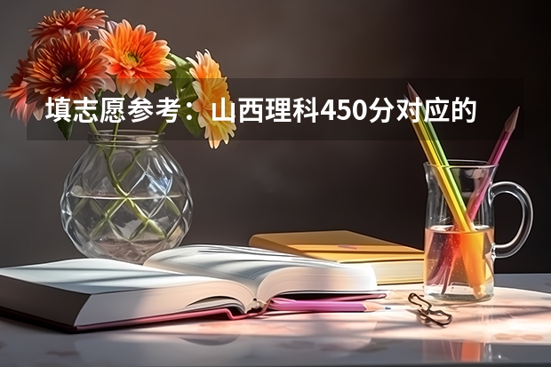 填志愿参考：山西理科450分对应的大学 各个大学在山西的录取分数线