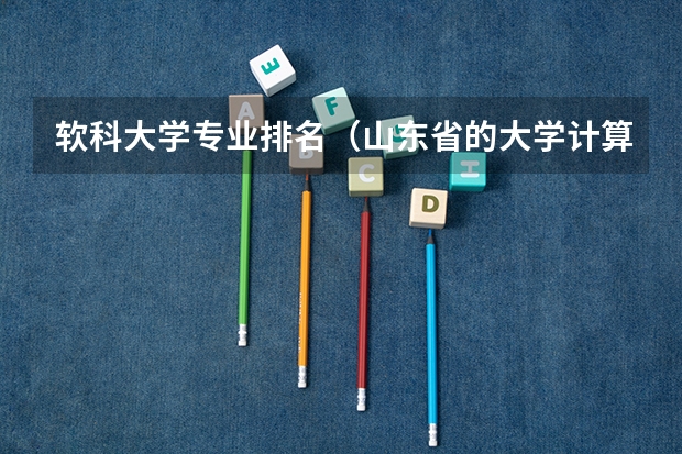 软科大学专业排名（山东省的大学计算机类专业排名）