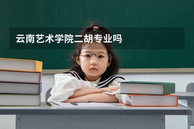 云南艺术学院二胡专业吗