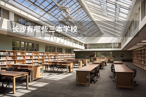 长沙有哪些三本学校