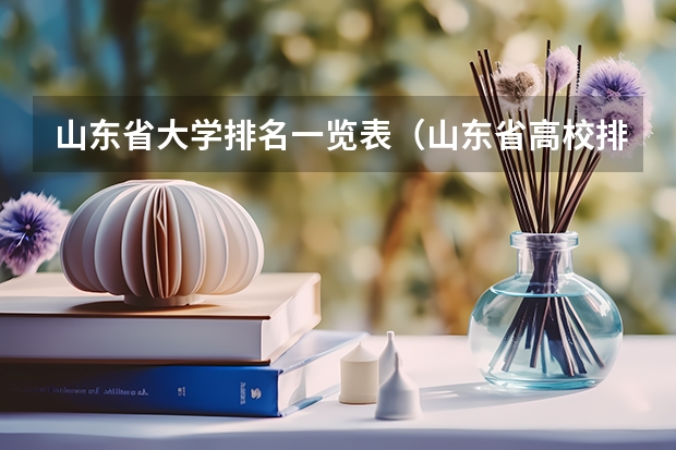 山东省大学排名一览表（山东省高校排名）