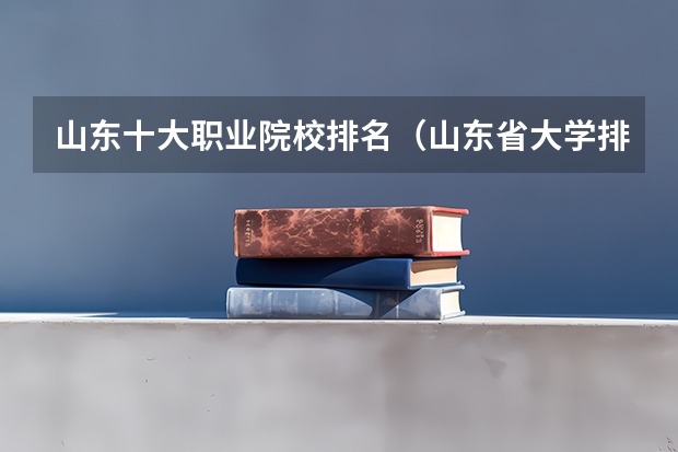 山东十大职业院校排名（山东省大学排名榜一览表）