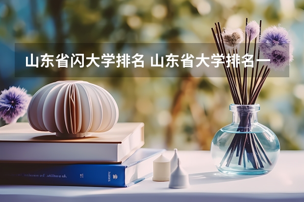 山东省闪大学排名 山东省大学排名一览表
