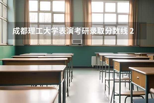 成都理工大学表演考研录取分数线 2023成都理工大学研究生专硕复试线