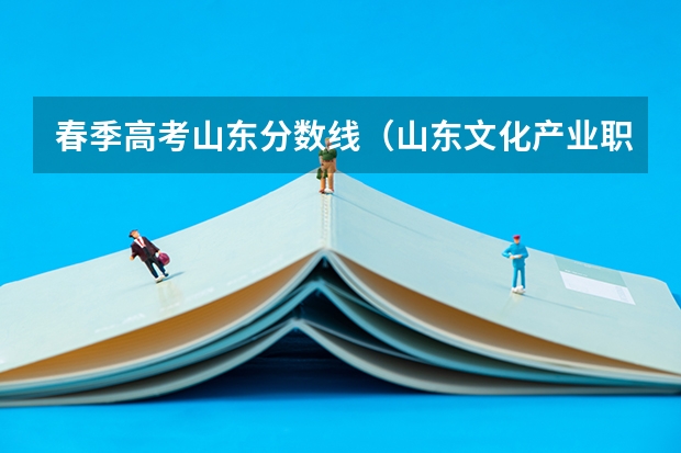 春季高考山东分数线（山东文化产业职业学院春考录取线）