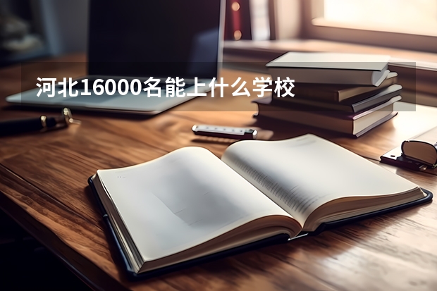 河北16000名能上什么学校