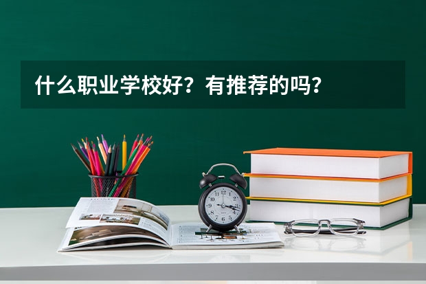 什么职业学校好？有推荐的吗？