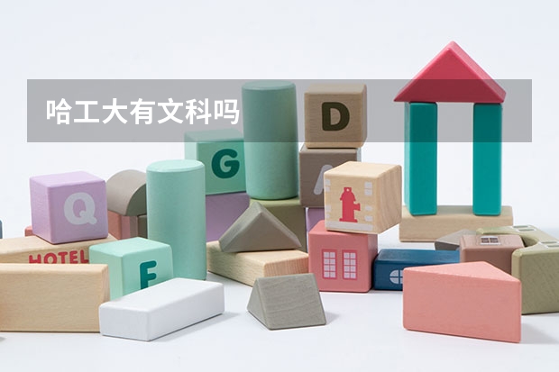 哈工大有文科吗