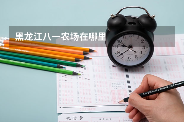 黑龙江八一农场在哪里
