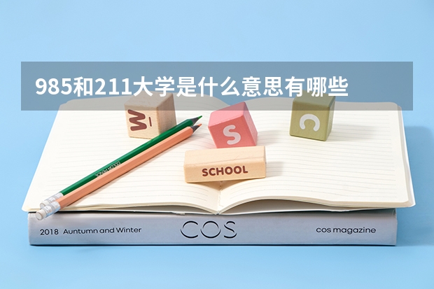 985和211大学是什么意思有哪些区别关于985和211大学的介绍