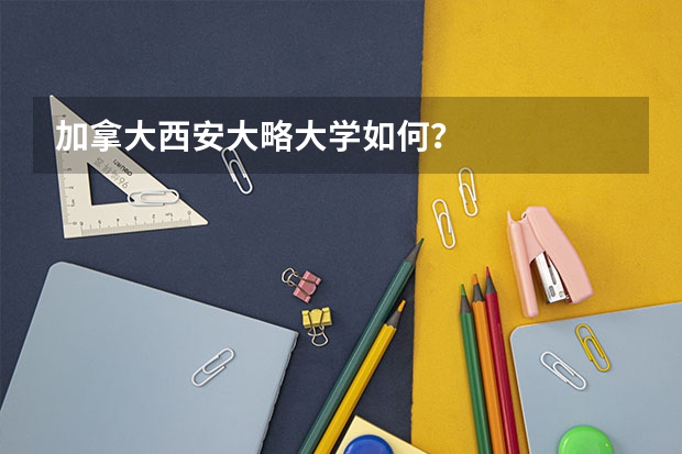 加拿大西安大略大学如何？