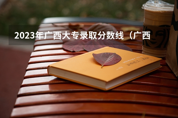 2023年广西大专录取分数线（广西大专投档线）