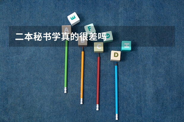 二本秘书学真的很差吗