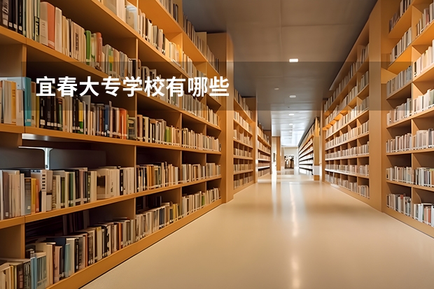 宜春大专学校有哪些