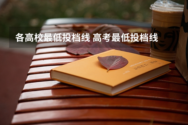 各高校最低投档线 高考最低投档线