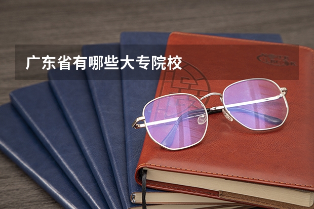 广东省有哪些大专院校