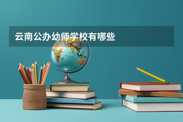 云南公办幼师学校有哪些