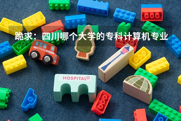 跪求：四川哪个大学的专科计算机专业最好，主要朝软件技术方面走的