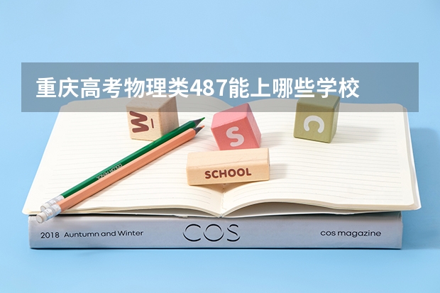 重庆高考物理类487能上哪些学校