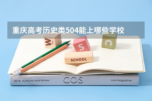 重庆高考历史类504能上哪些学校