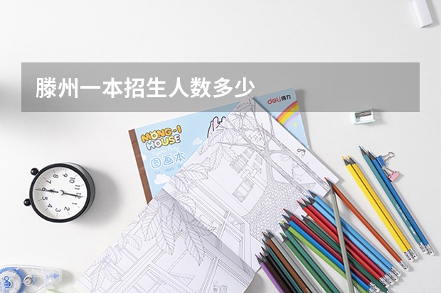 滕州一本招生人数多少