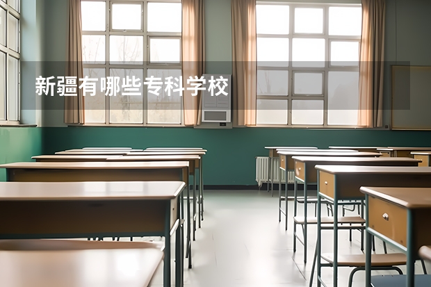 新疆有哪些专科学校