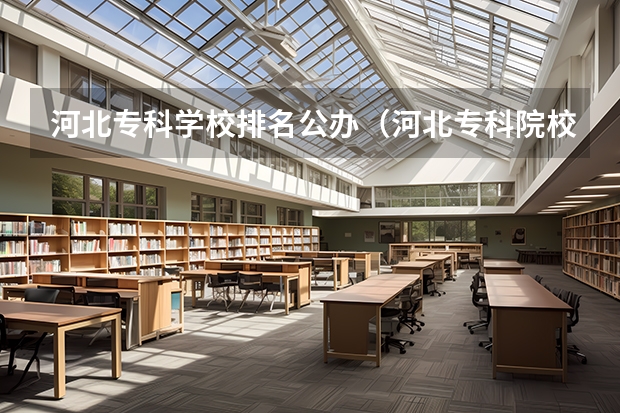 河北专科学校排名公办（河北专科院校排名最新排行榜）
