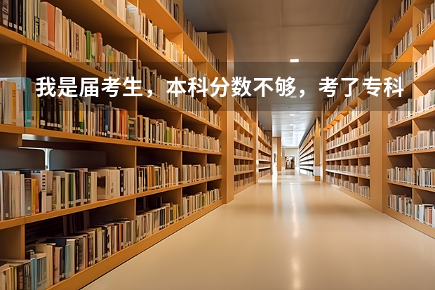 我是届考生，本科分数不够，考了专科，上专科呢还是辍学？