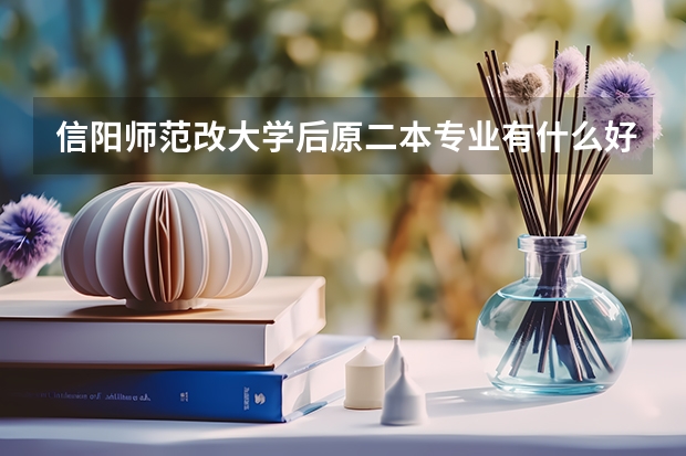 信阳师范改大学后原二本专业有什么好处