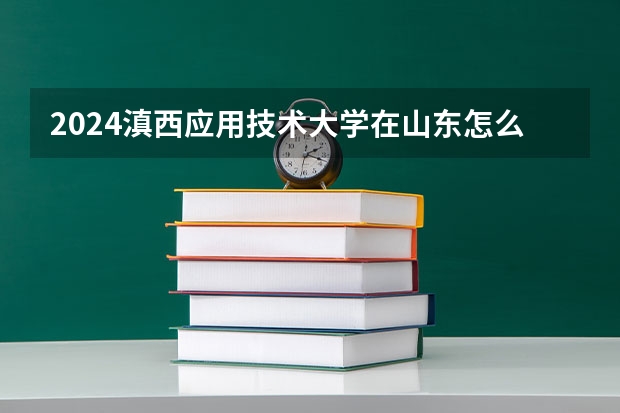 2024滇西应用技术大学在山东怎么招生