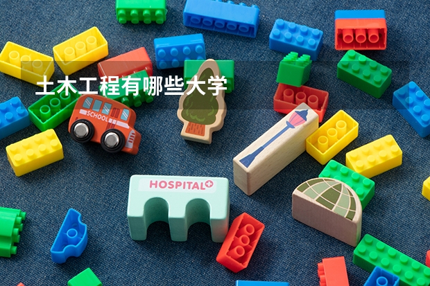 土木工程有哪些大学