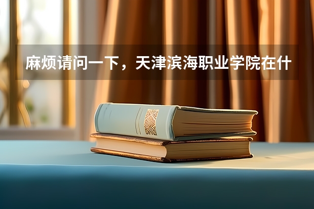 麻烦请问一下，天津滨海职业学院在什么具体地方呀，口碑好吗(*^__^*)