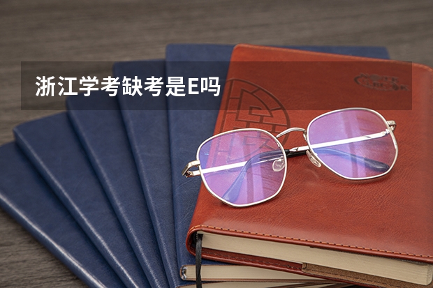 浙江学考缺考是E吗