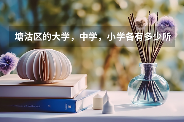 塘沽区的大学，中学，小学各有多少所呀？