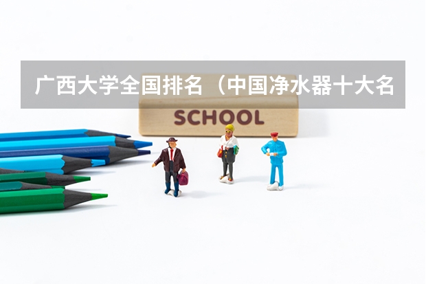 广西大学全国排名（中国净水器十大名牌排名榜 前十名净水器品牌介绍）
