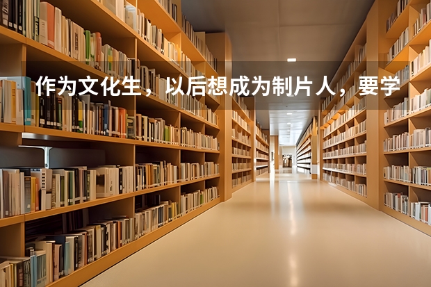 作为文化生，以后想成为制片人，要学什么专业