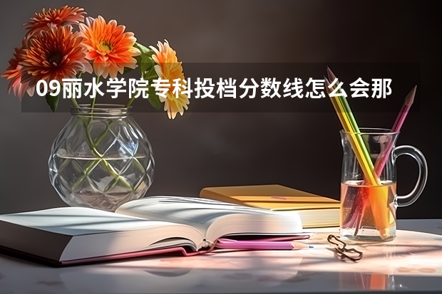 09丽水学院专科投档分数线怎么会那么低啊？？？？是不是学校很差啊？？？、