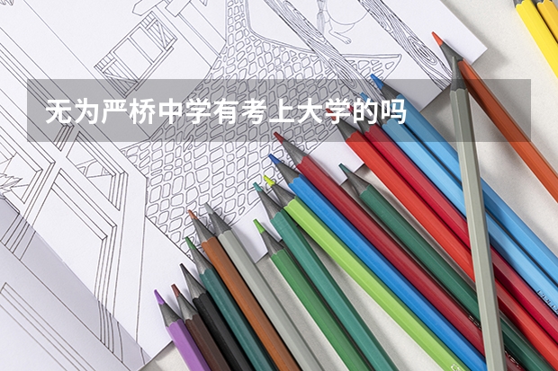 无为严桥中学有考上大学的吗
