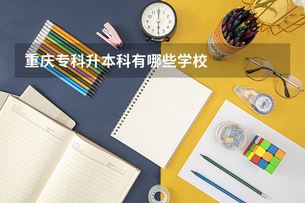 重庆专科升本科有哪些学校